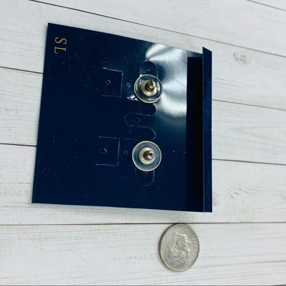 Lauren Spencer Austrian Crystal Pink Hat Earrings - Picture 2 of 2